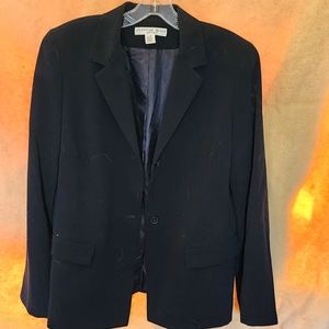 Josephine Chaus Black Lined Blazer